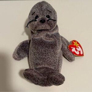 NWT RARE “Slippery the Seal" Ty Beanie Baby WITH ERRORS